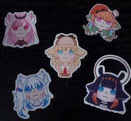 HoloMyth Sticker Set